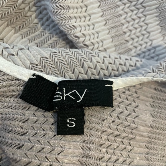 Sky Light Gray Maxi Sheer Swim Cover Up Size Small - Picture 4 of 4